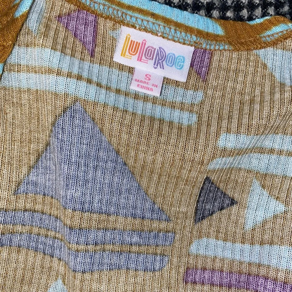 Lularoe Joy Aztec Long Vest Medium - Picture 7 of 7